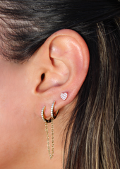 Double hoop chain Cz