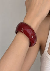 Brazalete Marmoleado Vino