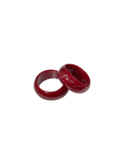 Brazalete Marmoleado Vino