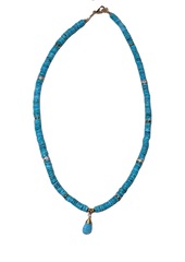 Collar Piedras Naturales Turquesa