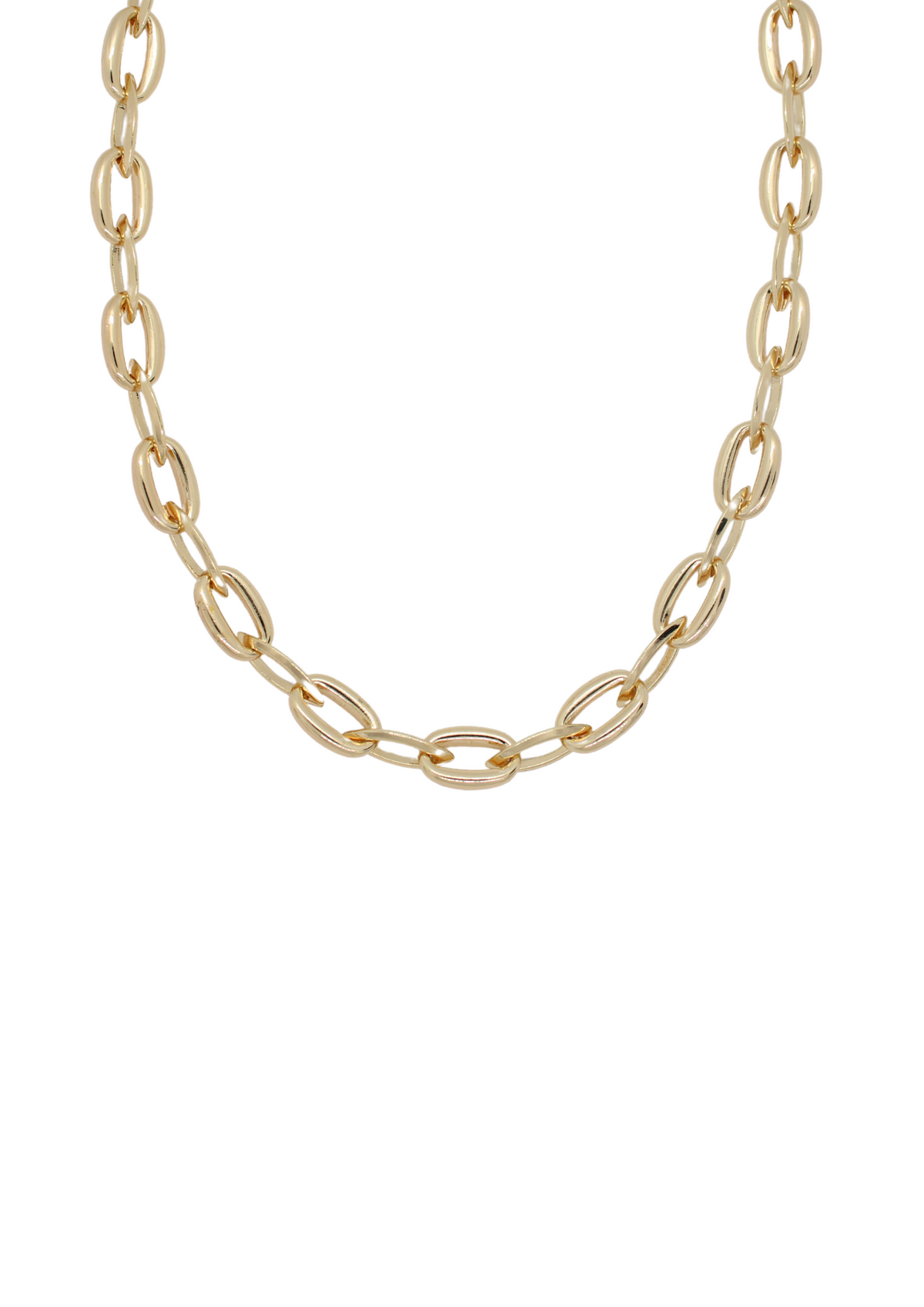 Oval simple chain