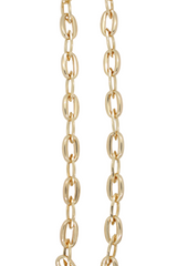 Oval simple chain