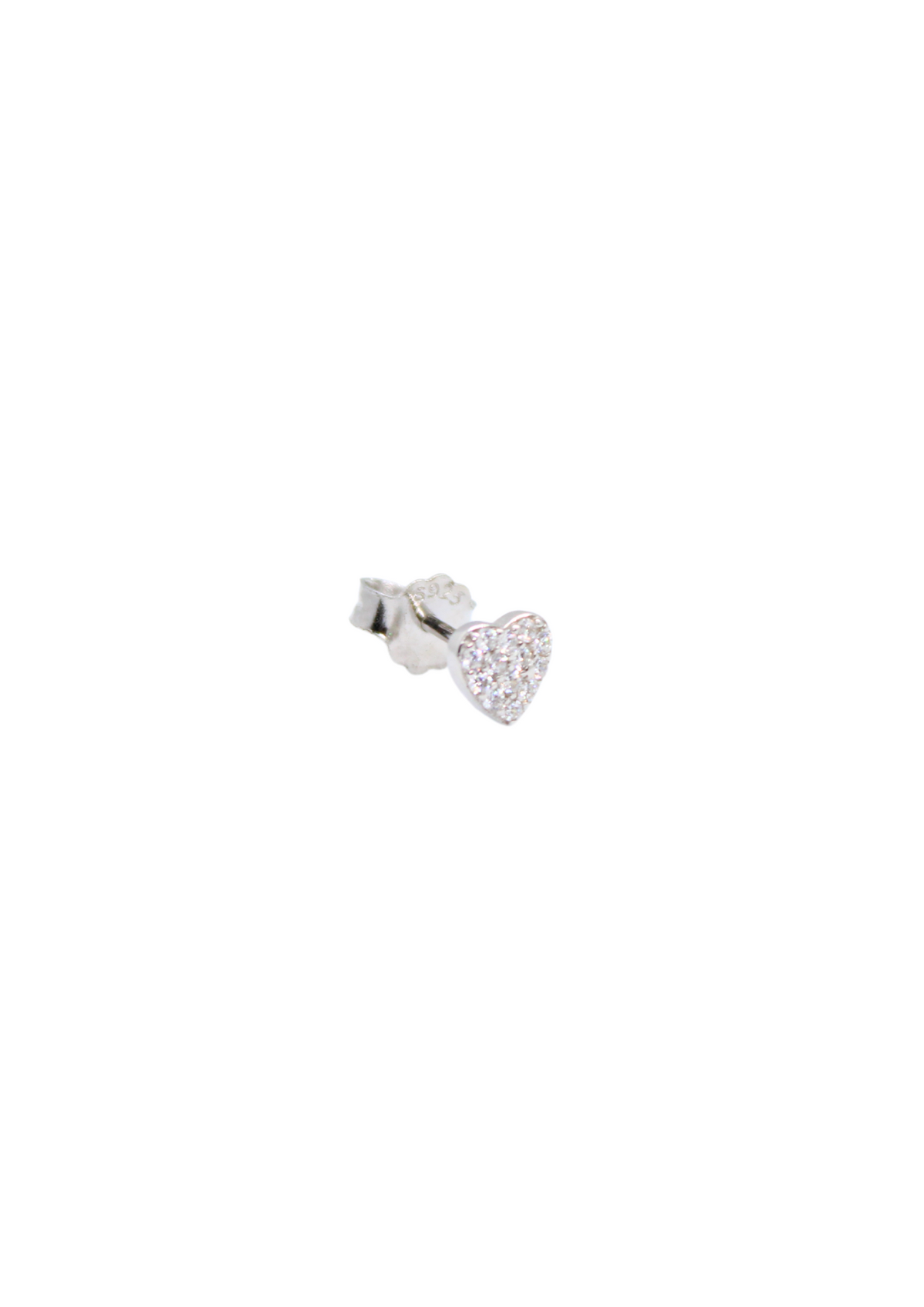 Heart Silver Cz