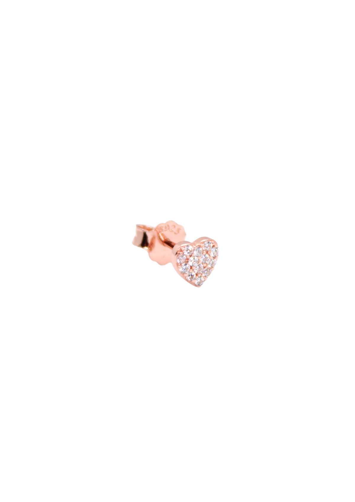 Heart Rosegold Cz