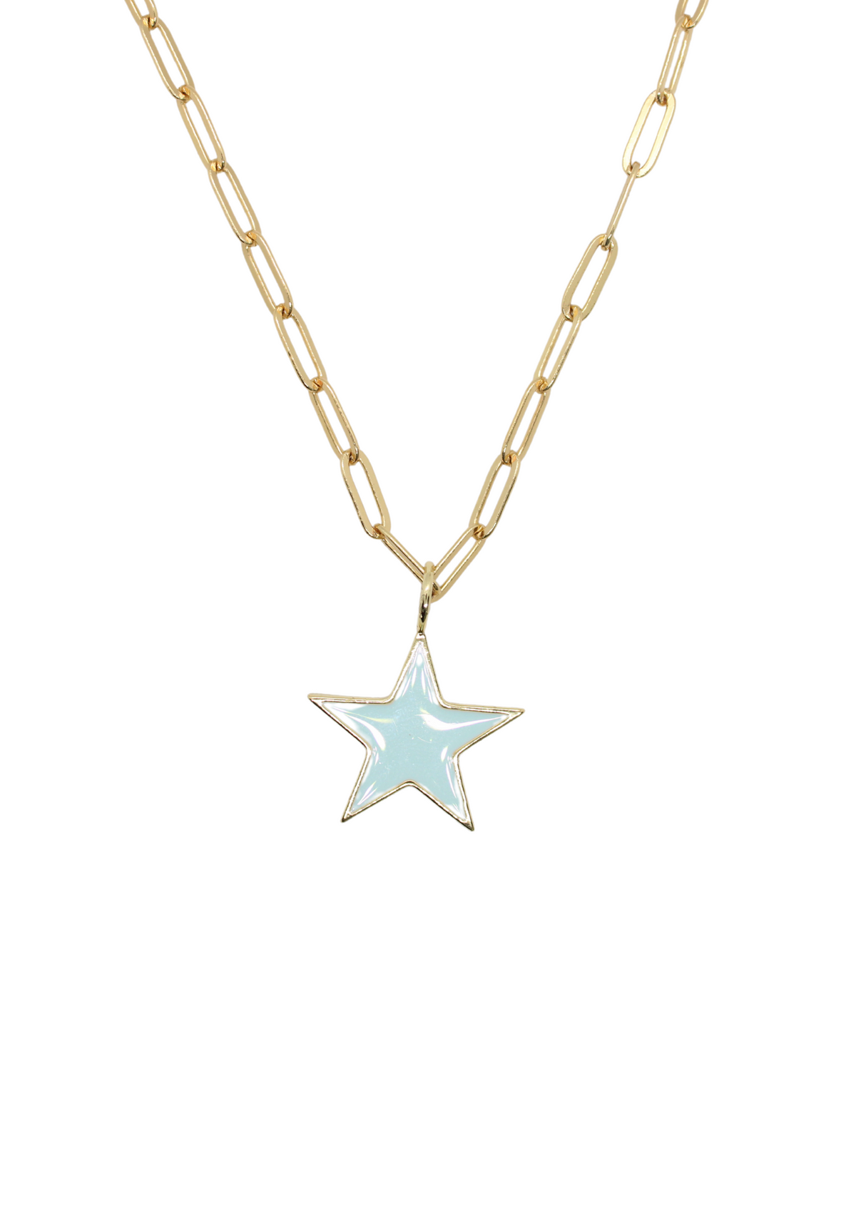 Plain Blue Star L