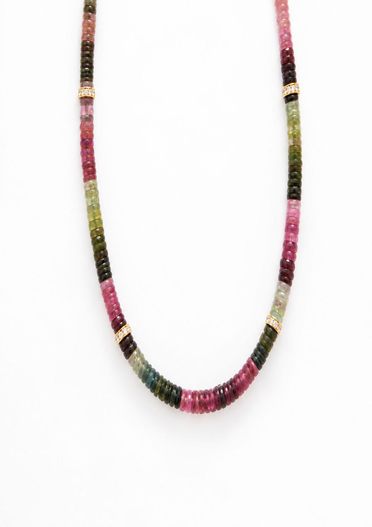 Collar Piedras Naturales Turmalina