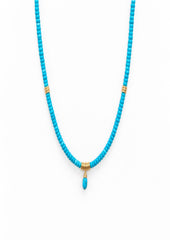 Collar Piedras Naturales Turquesa